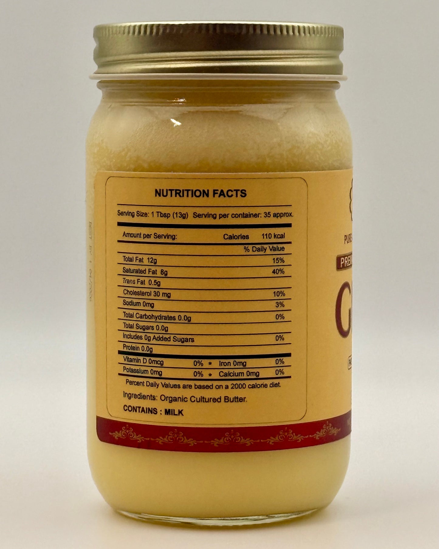 Ghee - Premium Cultured