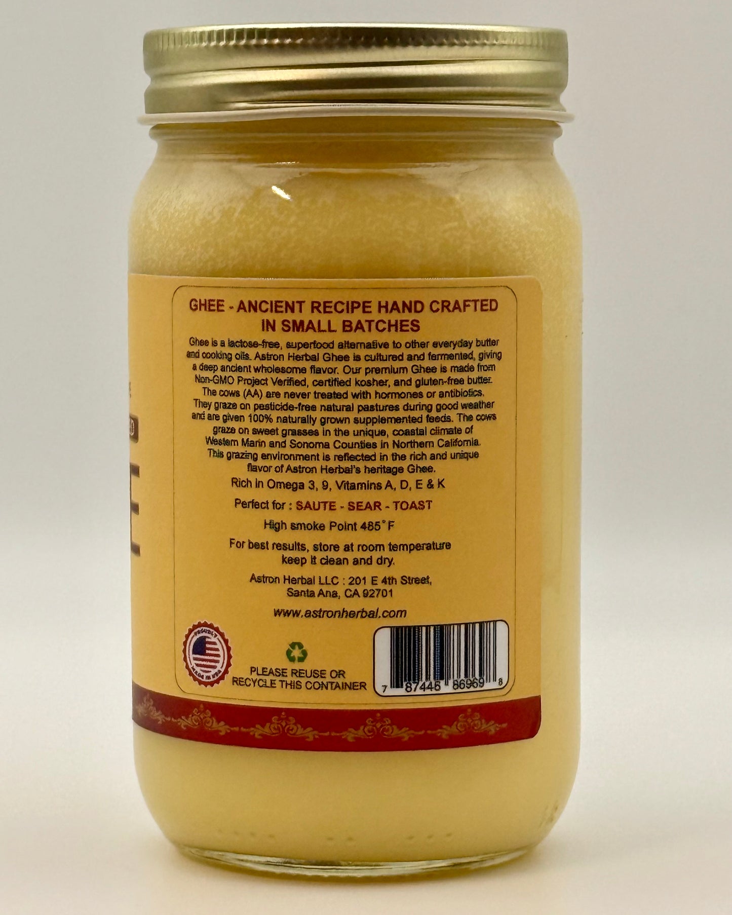Ghee - Premium Cultured