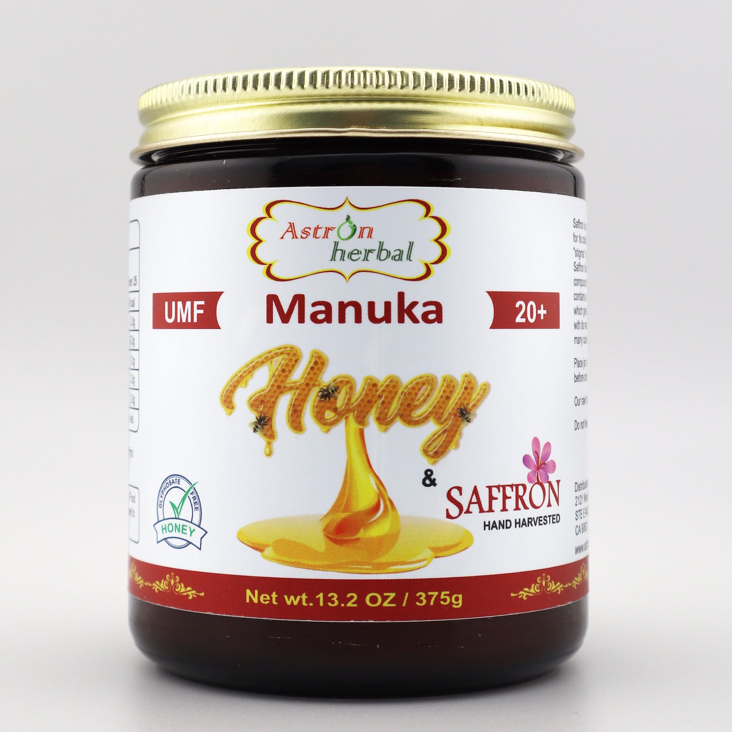 Manuka Honey + Saffron