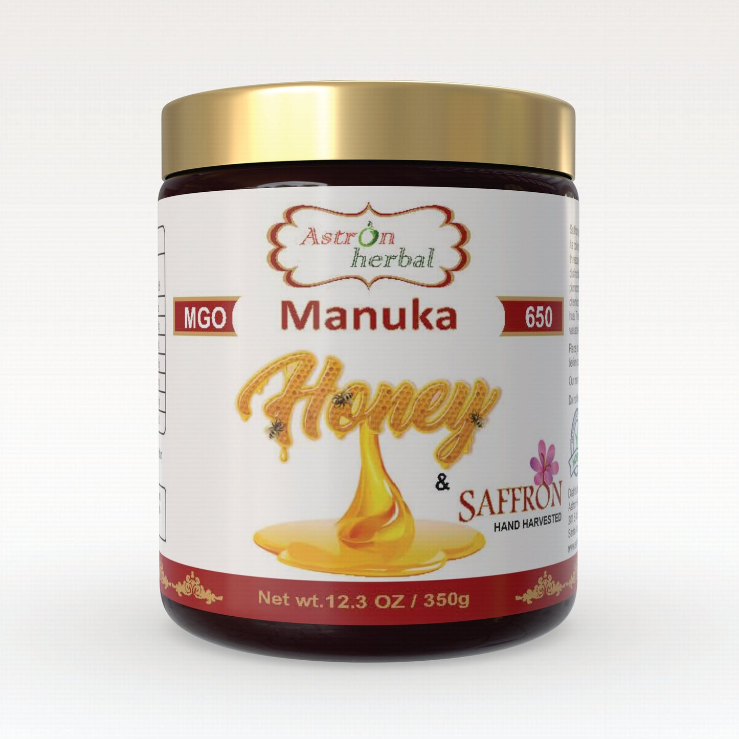 Manuka Honey + Saffron