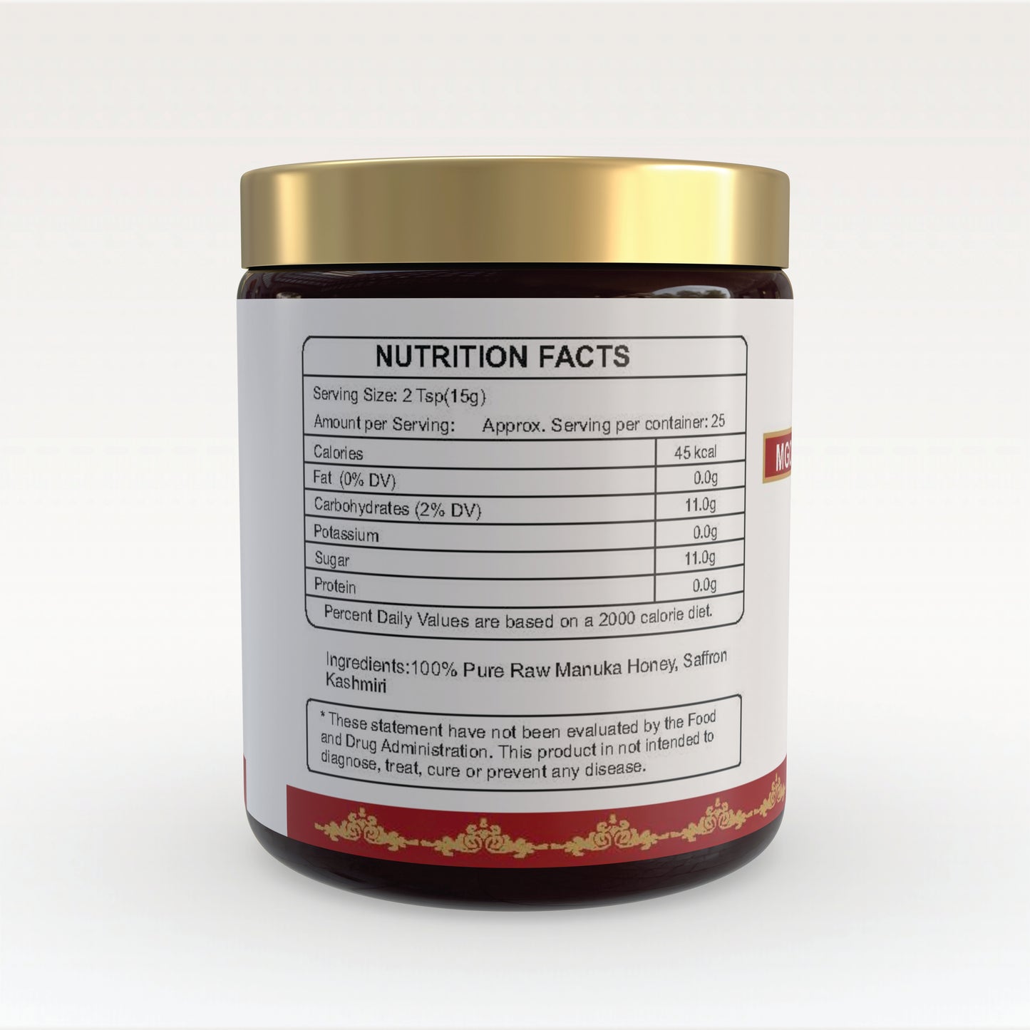 Manuka Honey + Saffron