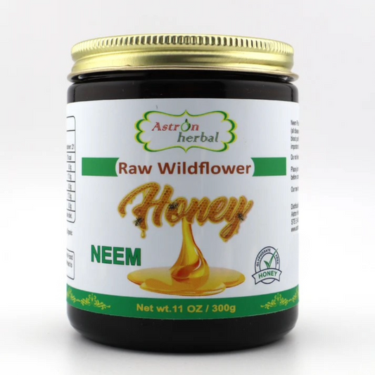 Raw Wildflower Honey + Neem